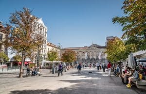 Plaza de Santa Ana en Madrid